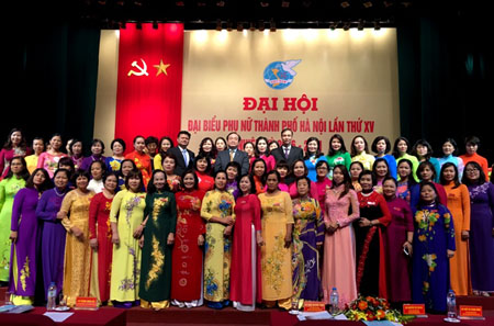 Đại biểu dự Đại hội đại biểu phụ nữ TP Hà Nội nhiệm kỳ 2016-2021 diễn ra trong hai ngày 3-4/10 vừa qua.